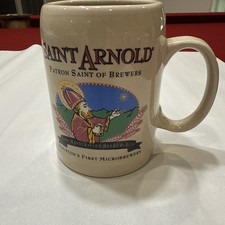 Saint Arnold Stoneware Beer Stein Houston’s First Micro Brewery  Unused, New ￼ picture