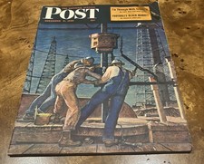 VINTAGE 1946 Saturday Evening Post Magazine picture