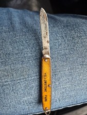 Vintage Yellowstone Park Single-Blade Folding Pocket Knife picture