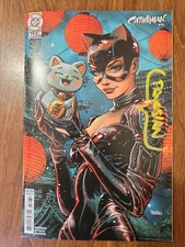 CATWOMAN #79 SIGNED DAN PANOSIAN  MINIMAL TRADE DRESS NM DC COMICS  picture