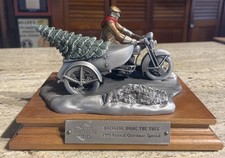 1999 Hudson Creek Harley Davidson Pewter “Bringing Home the Tree”#439/1250 picture
