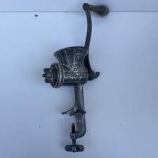 Antique 1906 E.C. Simmons Keen Kutter KK12 Clamp On Meat Grinder picture
