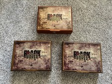 3 Cedar Cigar Boxes Empty 