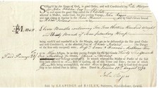 Colonial Ship Transports Peterburg Hemp To Rhode Island Merchants, Slave Owners picture
