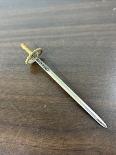 Vintage Toledo Spanish Style Sword Saber Letter Opener 4.5