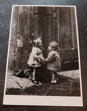 vtg postcard Sem Presser Amsterdam 1990 Rome 1947 children photography art picture