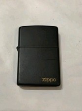 2018 zippo lighter Black With Zippo Stamp  picture