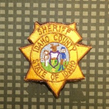 Vintage 1980s Kootenai County Sheriff's Department Chest Patch picture