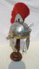 Halloween Roman General Helmet Wearable LARP SCA Medieval Costume Collectiblee picture