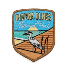 Indiana Dunes National Park  Patch Iron-On Applique Souvenir Gift picture