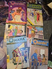 Lot Of Omaha The Cat Dancer 6 Miscellaneous Issues Adult Comics Kitchen Sink XXX picture