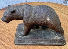 Rare Antique Rehberger Metal Chicago Milwaukee & St. Paul Railroad Yellowstone picture