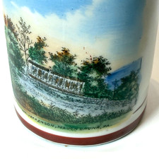 MT JEFFERSON - MAUCH CHUNK PA Pennsylvania  Antique Souvenir TRINKET MUG picture