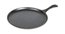 10.5 Inch Pre Seasoned Round Cast Iron Griddle Cookware Lodge Cast Iron Cookware picture