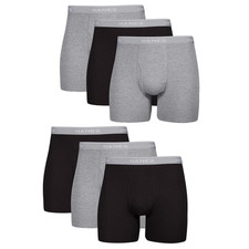 Hanes Mens Boxer Soft Breathable Cotton Comfortflex Waistband Multipack Brief picture
