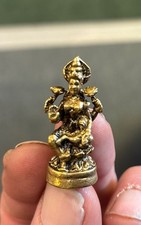 1 Inch Brass Statue Lakshmi picture