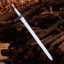 Handmade Glamdring Sword of Gandalf Cosplay LOTR Foe Hammer Replica w Scabbard picture