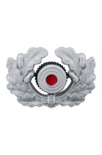 WWII German Metal Wreath & Cockade - heer Officer picture