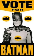 ADAM WEST IN VOTE FOR BATMAN ELECTION POSTER Picture Photo 11x14 picture
