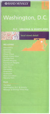 Road Map of Washington D.C., Virginia & Maryland, Rand-McNally 2006 EXCELLENT  picture