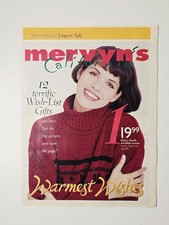 1997 Mervyn's Semi Annual Largest Holiday Sale Circular 28 Pages Vintage Levis picture