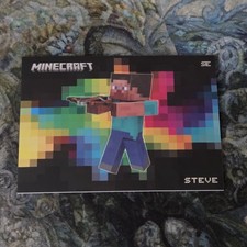 2025 Panini Minecraft Special Edition Steve Color Blast SSP Case Hit Jack Black  picture