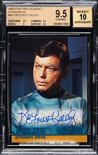SkyBox 1999 Star Trek Season 3 DEFOREST KELLEY Auto BGS 9.5 / 10 Highest Graded picture