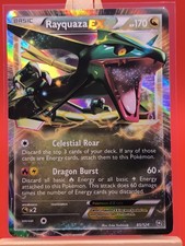 Rayquaza Ex 85/124 Dragons Exalted Ultra Rare Holo Pokemon Card  picture