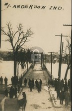 Anderson IN Indiana View RPPC Photo Postcard COPY picture