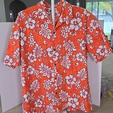Aloha Republic  Floral Hawaiian Aloha Shirt Made in Hawaii USA Est XL picture