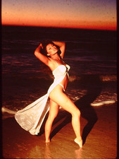 2000 Sam Maxwell Model JANET HATHAWAN Photo Shoot 35MM Slide (8515) picture