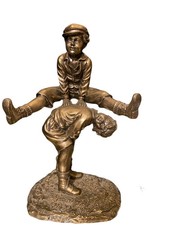 Timeless Vintage Leapfrog Ceramic Figurine. 11 1/2” T picture