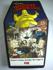 Vtg 2006 Simpsons Treehouse of Horror XVII Promo T Shirt XL Coffin Box Rare Fox picture