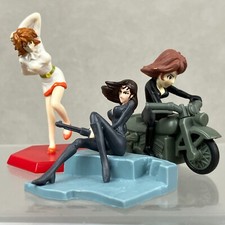 Coca-Cola Roots Lupin the 3rd III Mine Fujiko 3pc Figure & Pullback Car Lot 12 picture