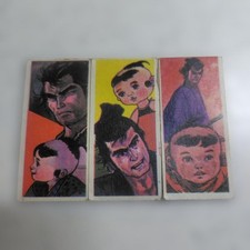 Showa Retro Vintage Japanese Menko Card Lot of 3 Japan picture