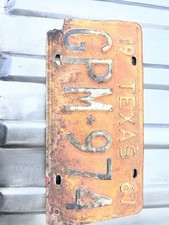 1967 texas plates picture