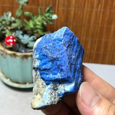 66g Natural lapis lazuli Crystal gemstone Rough Mineral Specimen healing A6066 picture