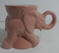 GOP Frankoma Elephant mug 1977 pink picture