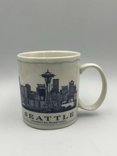 Starbucks Seattle Hometown Architecture Series Coffee Mug Cup 18 oz Skyline 2008 picture