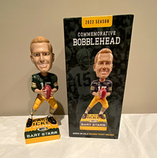 Packer Pro Shop Bart Starr Green Bay Packer 2023 Season Ticket Holder Bobblehead picture