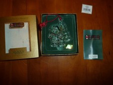 Waterford Marquis Peanuts Collection Charlie Brown Christmas Crystal Ornament picture