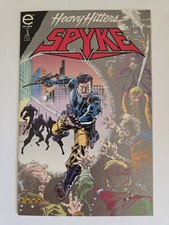SPYKE #1 9.2 NM- 1993 HEAVY HITTERS EPIC COMICS picture