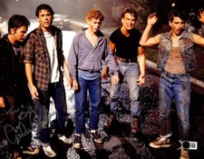 Emilio Estevez Signed 11x14 The Outsiders 