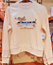 Disney Parks 2026 Halloween Monorail Dog Sweatshirt Pullover Embroidered Size L picture