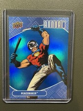 2023-24 Upper Deck DC Annual Peacemaker #34 - Blue Foil Parallel  picture