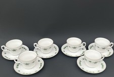 Vintage 12pc Tea Cup & Saucer Set Fine China Seltmann Weiden West Bavaria picture