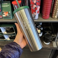 Starbucks 1971 Siren Stainless Cold Cup Tumbler 24 oz NEW picture
