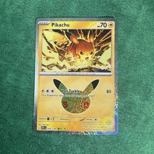Pokemon TCG Pikachu 30th Anniversary 024/128 Near Mint picture