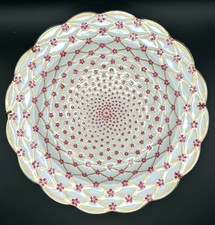 Ch. Field Haviland Limoges MET Museum Reproduction Plate, Trellis & Flowers picture