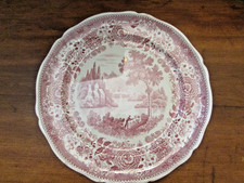 Villory & Boch RARE Made in France-Saar Economic Union 1945 Maroon 11